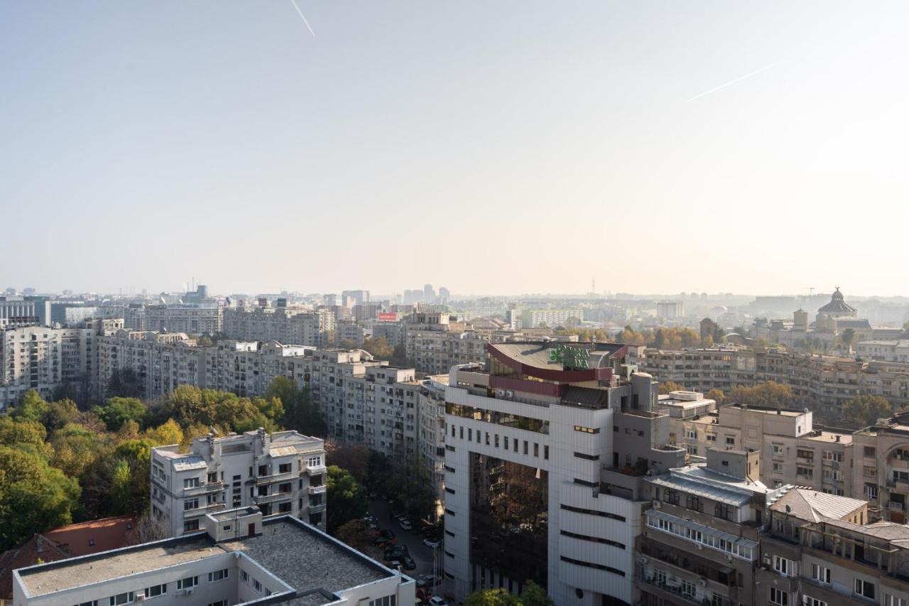 Central Apartment Tower Bucarest Esterno foto